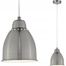 Paulmann Lampa wisząca Paulmann Neordic Hilla  lampa wisząca max. 1x40W E27 żelazo szczotkowane 230V metal