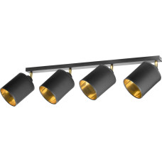 Orno Lampa sufitowa Orno BATI oprawa ścienno-sufitowa, moc max. 4x60W, E27, czarna