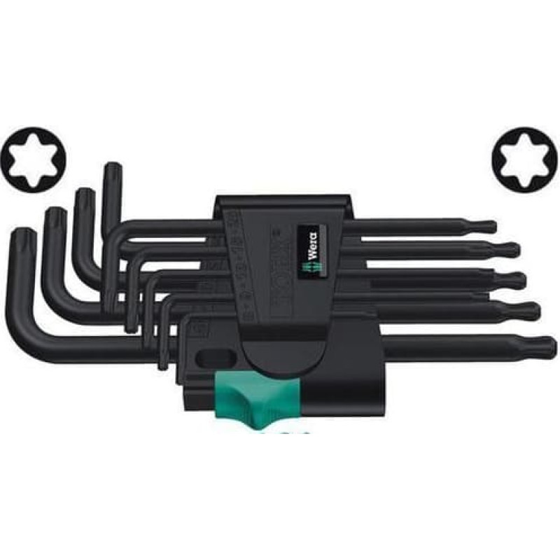Wera Zestaw kluczy trzpieniowych torx typ L T8-T40 9szt. (05024242001)