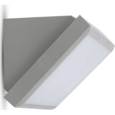 V-Tac Kinkiet V-TAC Oprawa Ścienna V-TAC 20W LED Ukośna Szara IP65 VT-8055-N 4000K 2050lm