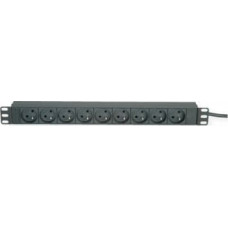 Triton ROLINE PDU do szafy, 9x gniazdo, 45, 16A, wersja UTE, czarny, 2 m