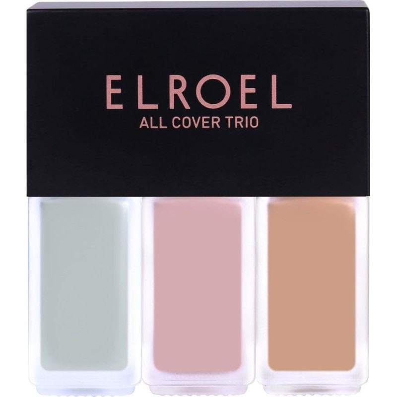 Noname ELROEL_All Cover Trio Correttori mini korektory kryjące 4,5g