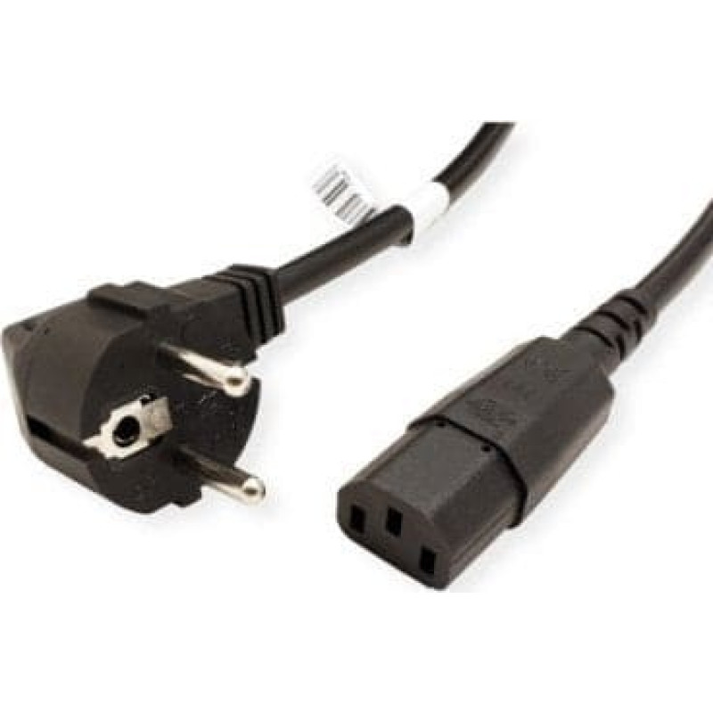 Triton Kabel zasilający TRITON Kabel zasilający BACHMANN, prosty IEC-żeński, czarny, 0,75 m