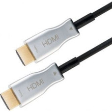Triton Kabel TRITON Optyczny hybrydowy kabel HDMI o dużej szybkości z Ethernetem (AOC) - Długość kabla 100 m