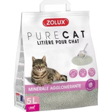 Zolux Żwirek dla kota Zolux ZOLUX Żwirek PURECAT mineralny zbrylający zapachowy antybakteryjny 5 l