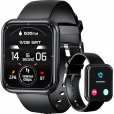 Choetech Smartwatch Choetech Smartwatch Choetech WT001 z funkcją odbierania połączeń IP67 - czarny