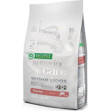 Natures Protection NATURES PROTECTION Superior Care White Dogs Grain Free Salmon Starter All Breeds 10kg