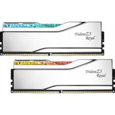 G.skill DIMM 48 GB DDR5-8000 (2x 24 GB) Dual-Kit (silber, F5-8000J4048F24GX2-TR5S, Trident Z5 Royal, INTEL XMP)