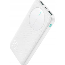 Joyroom Powerbank Joyroom Powerbank Joyroom JR-PBF12 10000mAh 2.4A 2x USB-A 1x USB-C - biały