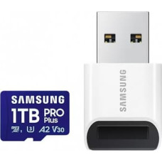 Samsung Memory card MB-MD1T0SB/WW 1TB PRO Plus mSD + reader