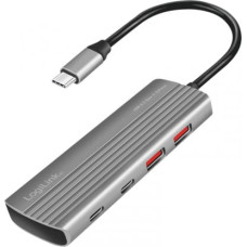 Logilink Ultra lim USB3.2 Gen2 hub,2xUSB-A,2xUSB-C,100