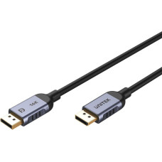 Unitek C1626GY01-1.5M DisplayPort kabelis melns, pelēks