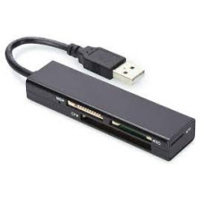 ednet. Внешний считыватель карт памяти USB 2.0 Черный