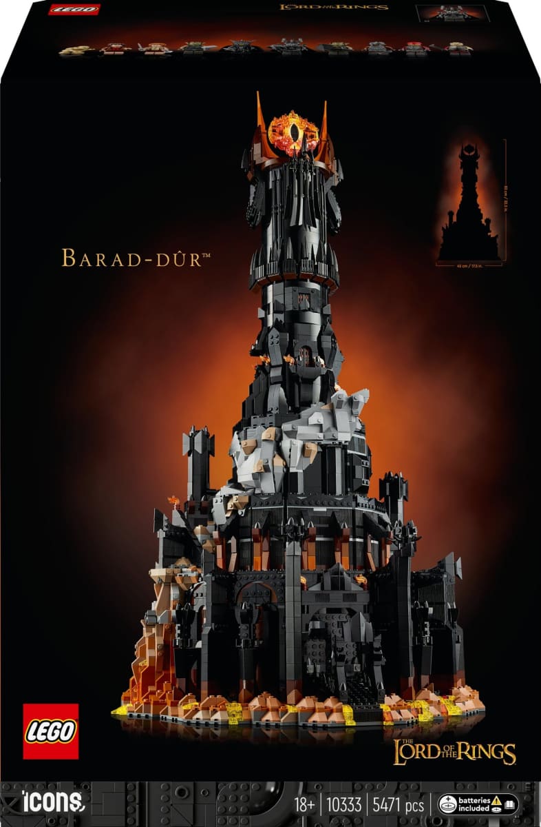 www.iizii.eu: Lego Icons Władca pierścieni: Barad-dûr™ ART#1019904