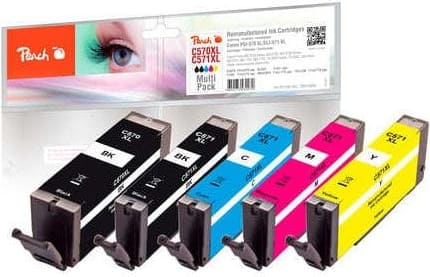 Peach Tusz PEACH PI100-302 Canon PGI-570XL/CLI-571XL