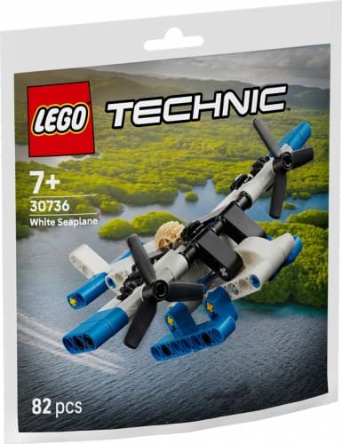 www.iizii.eu: Lego Bricks Technic 30736 White seaplane