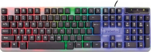 www.iizii.eu: Rebeltec Keyboard gaming backlit Neon RBLKLA00040