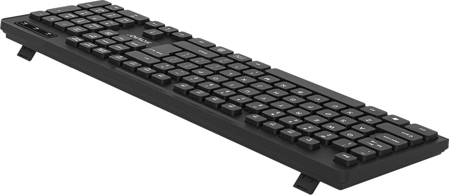 www.iizii.eu: Savio KB-02 tastatūra mājai/birojam USB QWERTY melna