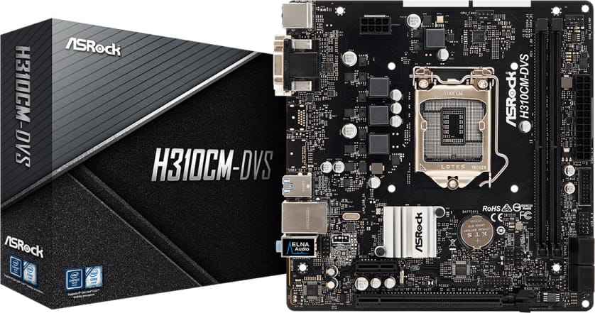 Asrock H310CM-DVS Intel® H310 LGA 1151