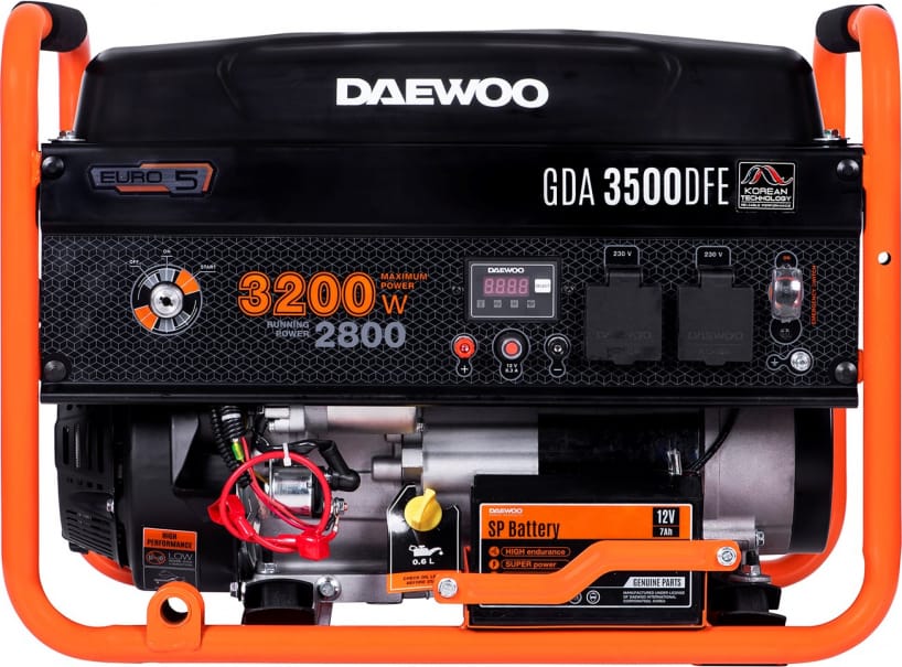 Daewoo Agregat prądotwórczy benzyna 3,2KW