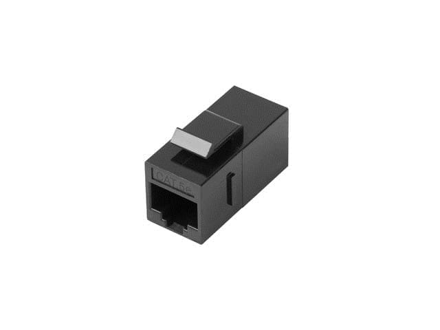 www.iizii.eu: Lanberg Feed-thru keystone connector RJ45 - RJ45 UTP cat.5e to the assembly box, netw...
