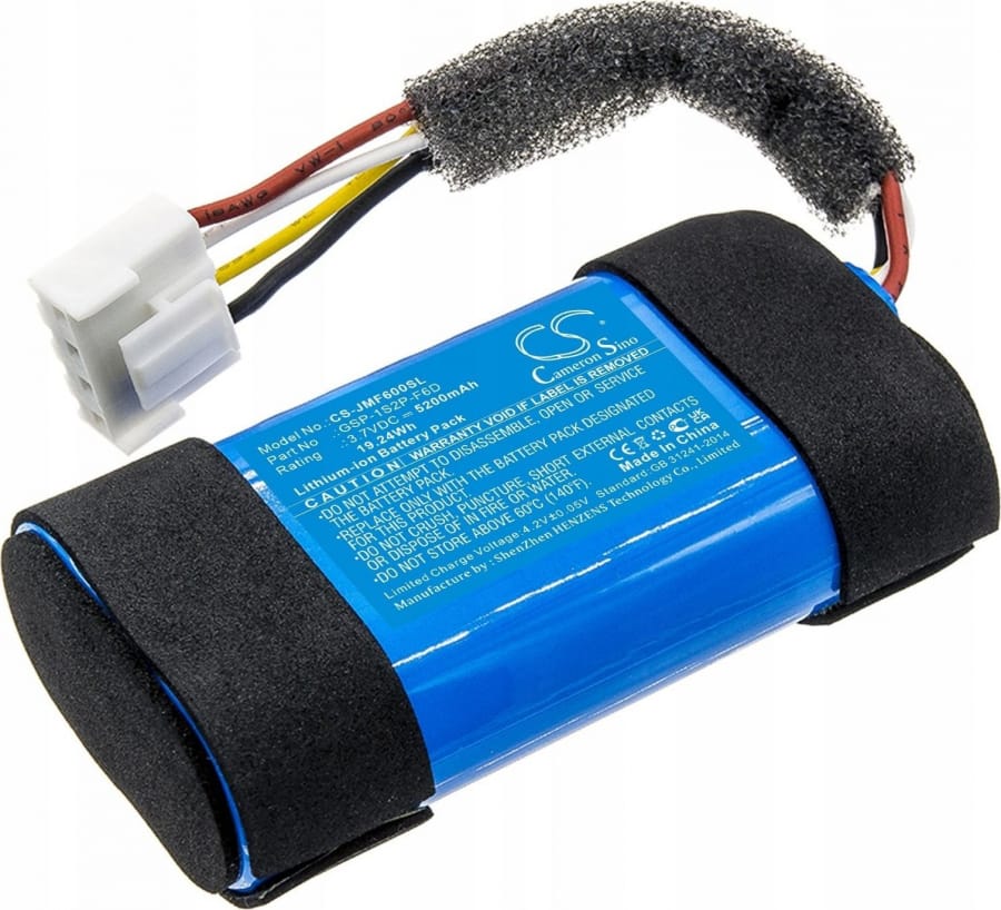 www.iizii.eu: Cameron Sino Akumulator Bateria Typu Gsp-1s2p-f6d Do Jbl Flip 6 / Jbl Flip6 Blu Am / ...