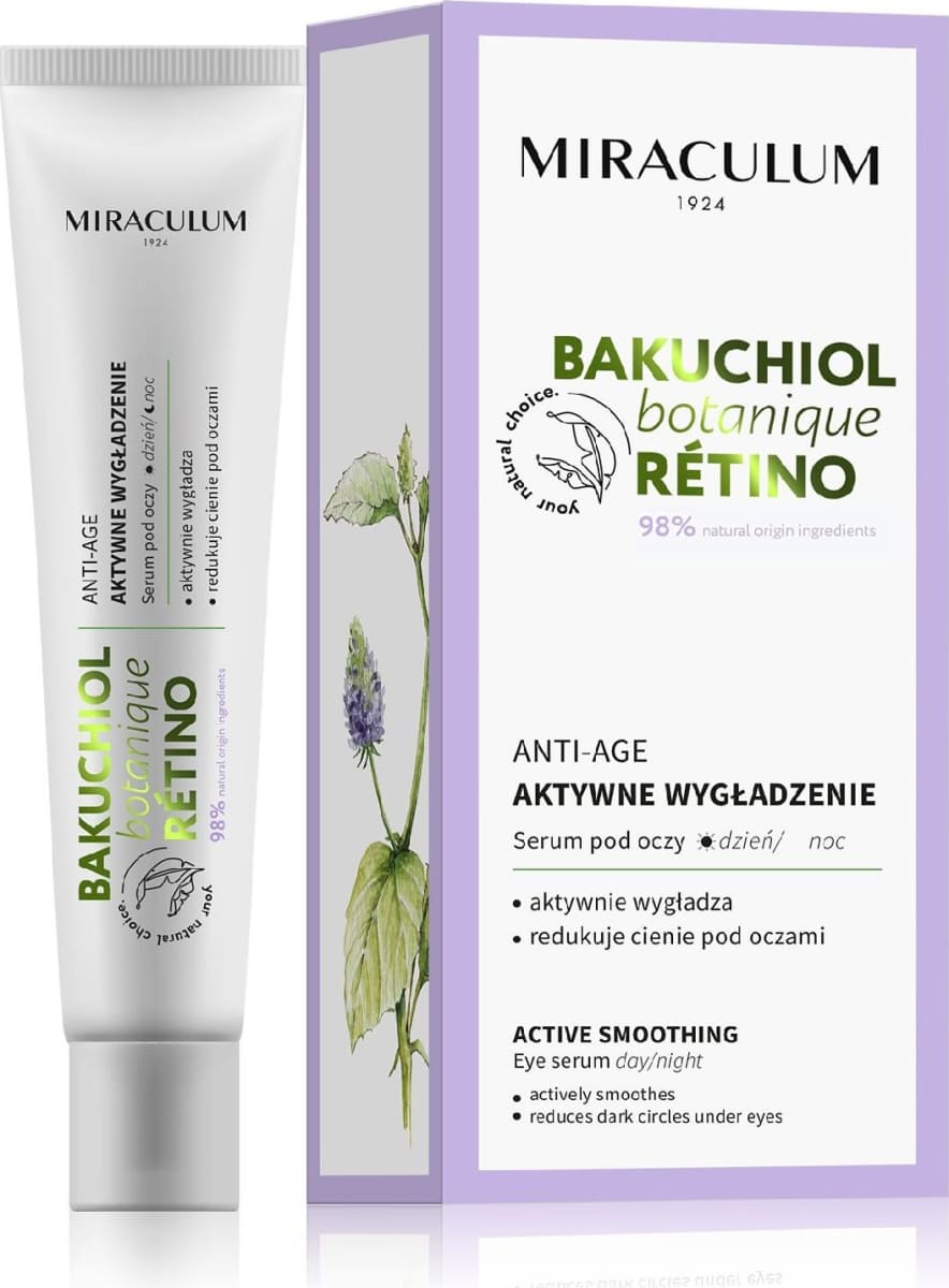 www.iizii.eu: Miraculum Bakuchiol Botanique Retino Serum pod oczy - aktywne wygładzenie 20ml 04346...