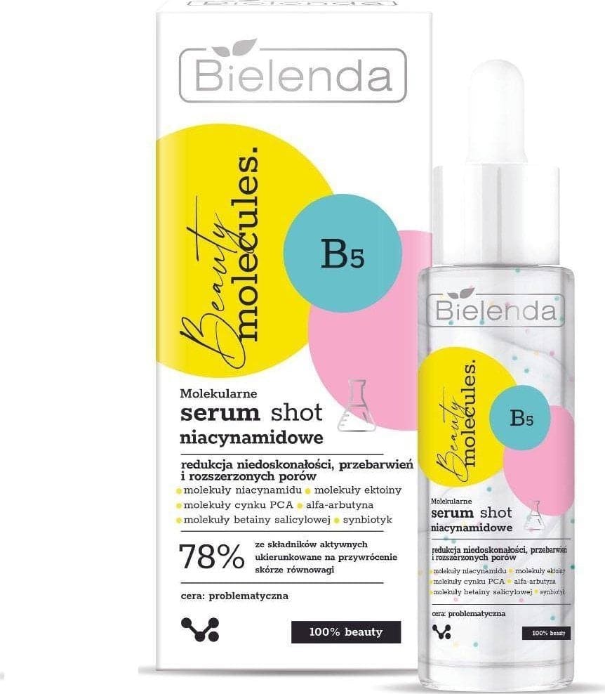 www.iizii.eu: Bielenda Beauty Molecules molekularne niacynamidowe serum shot 30g 5902169051341