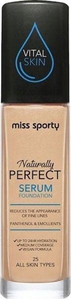 www.iizii.eu: Noname MISS SPORTY_Naturally Perfect All Skin Serum Foundation podkład do twarzy 25 ...